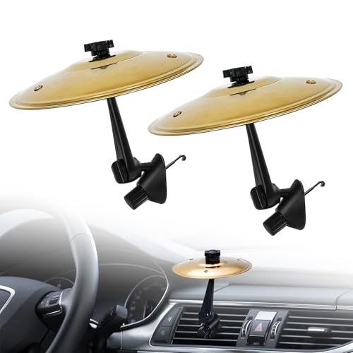 Cymbales de ventilation voiture pour batteur - Créez une ambiance musicale sur la route