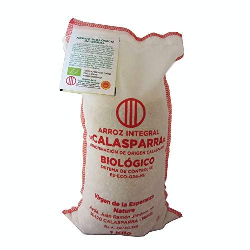 Calasparra Arroz E.Tela Integral Calasparra 1 Kg - 100 g