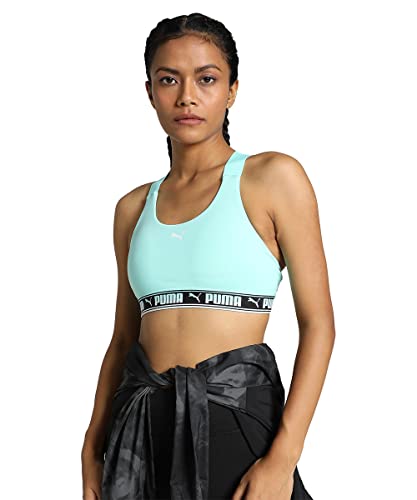 Image of Puma Women Polyester Lightly Padded Wirefree Sports Bra