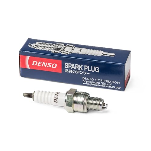 DENSO Bougie d'allumage K16HR-U11 1-électrode de masse Électrode centrale en nickel Ouverture de la clé: 16 mm Longueur du filetage: 26,5mm Compatible avec TOYOTA Yaris 3/5 portes P9, PEUGEOT, CITROËN
