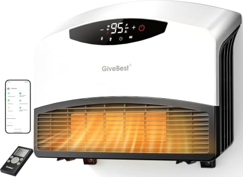 GiveBest Electric Wall Heater with WiFi and Remote