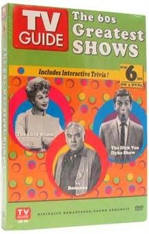 TV Guide ~ The 60's Greatest Shows (3-DVD Boxed Set) - The Lucy Show/Bonanza/The Dick Van Dyke Show