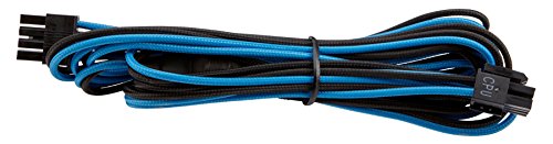 Kit Premium de Cabos Sleeved, Corsair, Cabos Sleeved Premium, Outros Componentes, Azul/Preto
