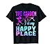 Garten Happiest Place Plant Lady Mom Zimmerpflanzen Gartenar T-Shirt