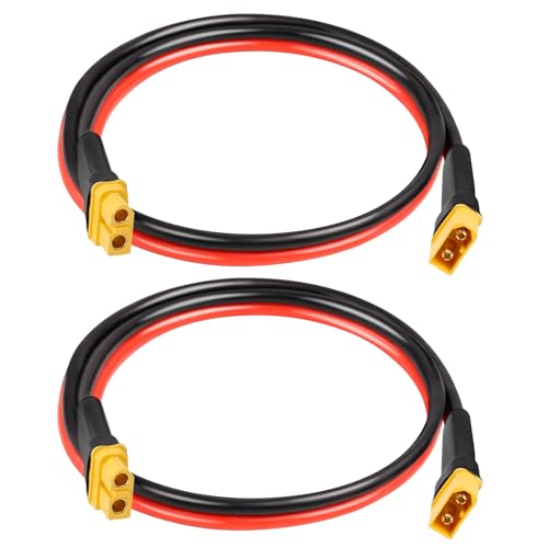 Câble d'extension XT60 10 AWG de 6,1m en cuivre étamé pour drone et panneau solaire