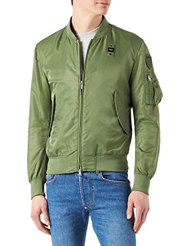fit regolare Blauer Giubbini Corti Sfoderato Giacca, 732 Verde Loden, XL Uomo