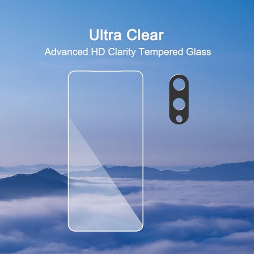 Image of Ailun Glass Screen Protector for Galaxy S25 Edge [6.7 Inch] 3 Pack + 3 Pack Camera Lens Tempered Glass Fingerprint Unlock Compatible 0.25mm Anti-Scratch Case Friendly Clear - HD