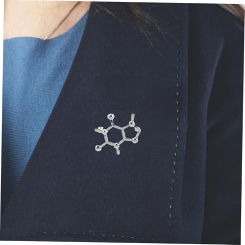 Cadeau enseignant chimie avec cette broche molécule originale