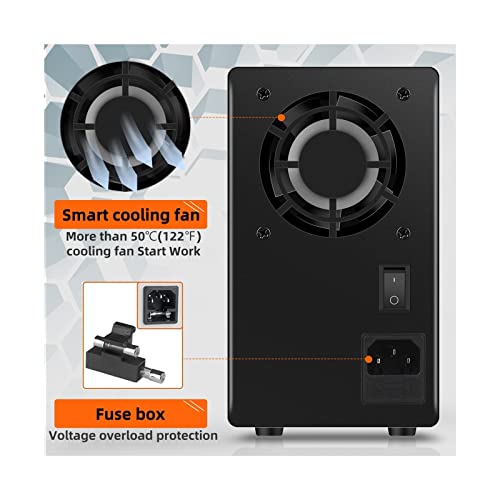 Banc d'alimentation variable 30V pour atelier de réparation blanc