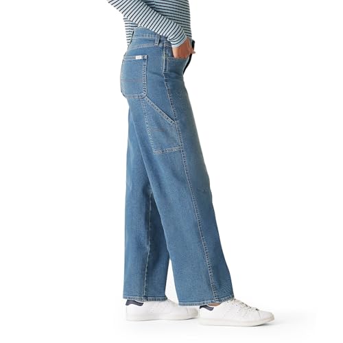 Signature by Levi Strauss & Co. Gold Women's Heritage Original Wide Leg Jean Mid-Rise Stretch Denim (Also Available in Plus)3
