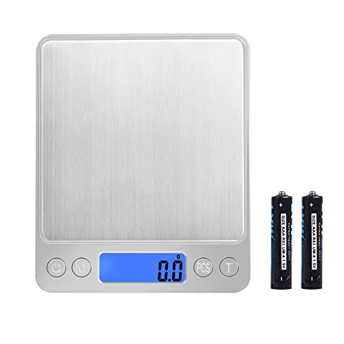 Mini Báscula Precisión 0.1-3000g Peso Báscula Gramos