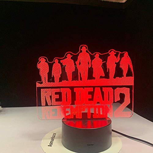 Preisvergleich Produktbild 3D Phantomlicht, Spieltischlampe Kinder Erwachsene Led Bunte Noten-Lampen-Schlafzimmer Schlafen Nacht Luminous Spielzeug LED Kindernachtlicht