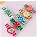 Ayrsjcl Holz Armbänder Bunte Holzschmuck Kinder Elastische Uhr Armbands Kind Spielzeug Armband Geburtstagsgeschenk