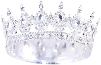 Crystal Crown and Tiara For Women - Rhinestone Headband For Princess Girls,Bridal Hair Accessories For Weddings Birthday