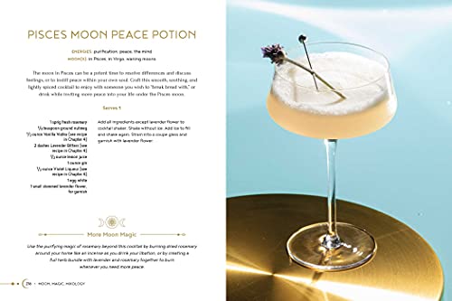 Image of Moon, Magic, Mixology: From Lunar Love Spell Sangria to the Solar Eclipse Sour, 70 Celestial Drinks Infused with Cosmic Power (Moon Magic, Spells, & Rituals Series)