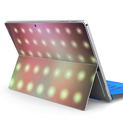 igsticker Surface pro7 (2019) pro6 pro2017 pro4 専用 スキンシール サーフェス ノートブック ノートパソコン カバー ケース フィルム ステッカー アクセサリー 保護 001268 ラグジュアリー ネオン ピ