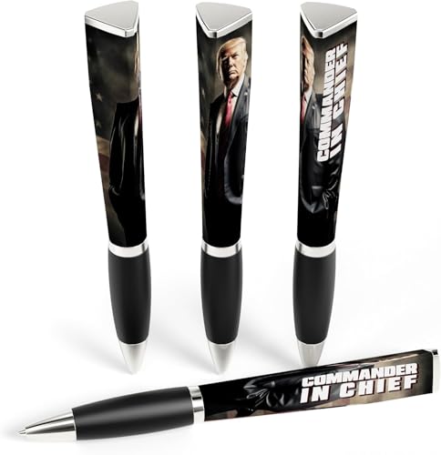 Caneta esferográfica Trump - Conjunto de 3 canetas: Mercadoria Donald Trump, Trump Gifts, Make Ameri