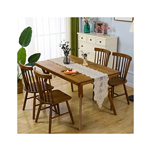 Chemin de table en polyester brodé haut de gamme style rétro chic 30 x 120 cm
