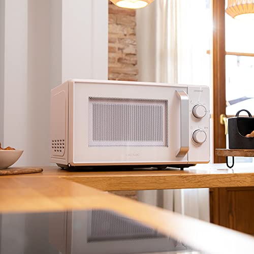 Cecotec-Microondas-de-20-Litros-Grandheat-3020-700-W-6-Niveles-de-Potencia-Revestimiento-Anti-Dirt-iTech-y-Tecnologia-3DWave-Modo-Descongelacion-Temporizador-Blanco
