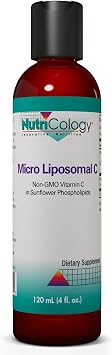 NutriCology Micro Liposomal C 1000 mg Vitamin C, 120 mL