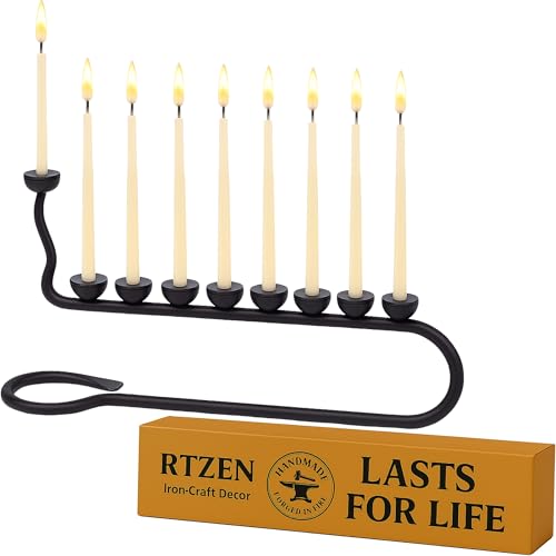 Cast Iron Branch Menorah