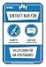 Produktbild BIKE-label Corona Aufkleber 2G-Regel Zutritt für Genesene Geimpfte 130 x 195 mm 900236VA