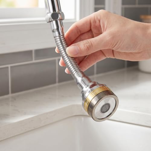 Extensor de grifo flexible para cocina con 3 modos de chorro y rotación 360 7