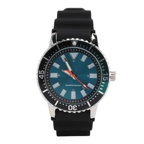 IMPERMEABILE: orologio da uomo alla moda con data, adotta una vestibilità impermeabile fino a 30 m (adatto per il nuoto, ma non adatto per le immersioni profonde, non premere alcun pulsante sott'acqua).