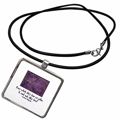 3dRose Vintage map of Perseus, Andromeda constellation - Necklace With Pendant (ncl_353793)