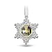 Hallmark Keepsake Mini Christmas Ornament 2018 Year Dated, Elegant Snowflake Miniature, Metal, 1.3"