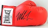Mike Tyson Autographed Red Everlast Boxing Glove- Beckett Auth Right