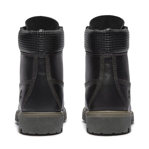 Timberland Men's Premium 6 INCH LACE UP WATERPROOF BOOT, BLACK, 10 Medium