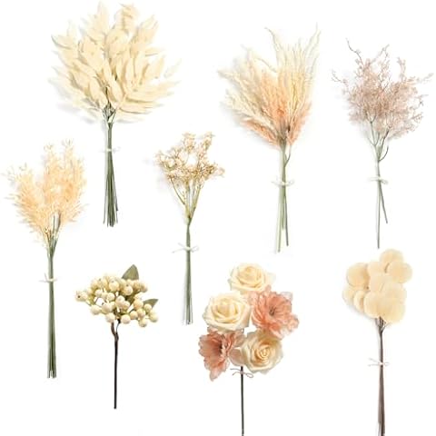 Koroni Flowers Champagne Greenery Set Cover