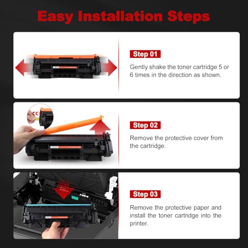 Image of v4ink 071H 071 Black Toner Cartridge Compatible with Canon LBP122dw MF273dw | Compatible Canon 071 Black Toner Cartridge High Capacity 1 Pack for ImageCLASS LBP122dw MF273dw MF272dw MF275dw LBP120 MF270