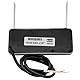 Artec MHFA93 Alnico 5 Halsmontage MiniHumbucker Tonabnehmer Hals Pickup 7,2K für Johnny Smith Style Jazz Gitarre, Chrom