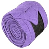 RESISTANCE Full Size Horse Leg Wraps – Tight & Stable - Slip-Resistant Support Leg Bandage Wrap Set of 4 Packs Available in Five Colors