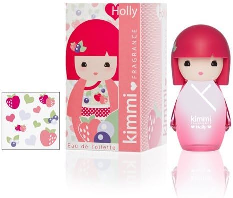 Holly Perfume Eau De Toilette 50ml/1.7 Fl.oz with Lovely Stickers Inside to Personalize Your Bottle