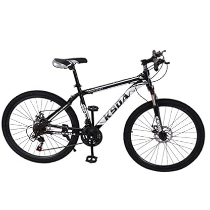 YQCXG Rennrad für Erwachsene, 26-Zoll-Mountainbike für Erwachsene, 21-Gang-Federgabel, leichtes 30,9-Pfund-Fahrrad mit Aluminiumrahmen, Outdoor-Fahrrad für Männer und Frauen
