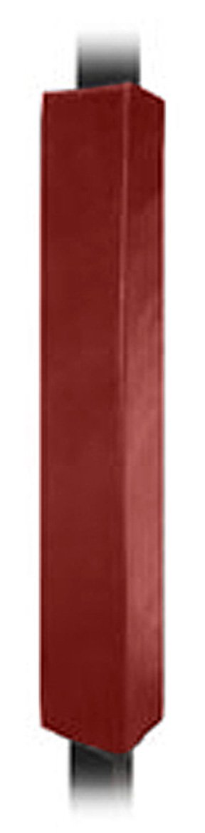 First Team FT80P Foam-Vinyl Premium Pole Pad for 6 x 8 in. Square Poles44; Maroon