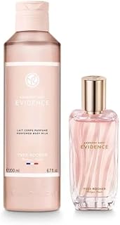 Yves Rocher Set Comme une Evidence: Eau de Parfum 50ml y Leche Corporal Perfumada 200ml - Fragancia Chipre Floral con Rosa, Bergamota y Pachulí - Regalo Elegante para Mujer y Cuidado Corporal