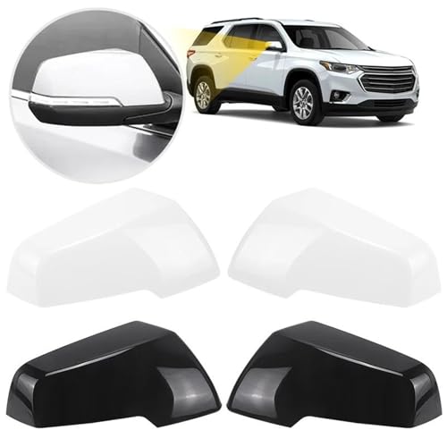 Coque Rétroviseur Gauche Noir pour Chevy Traverse 2018-2024 Cache Extérieur
