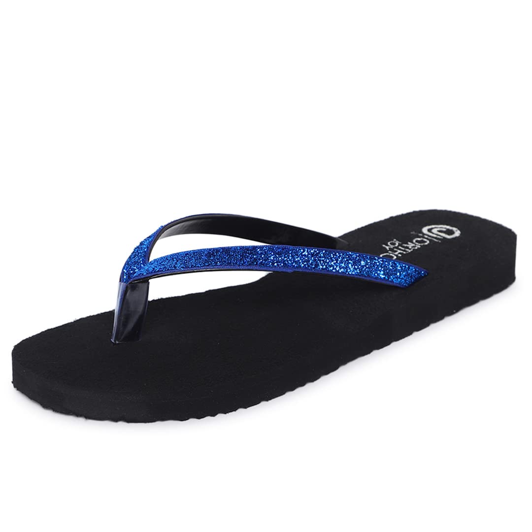 ORTHO JOY Fancy doctor Comfortable flat slippers for women- Blue (B09VNNN2M1) Amazon Price History, Amazon Price Tracker