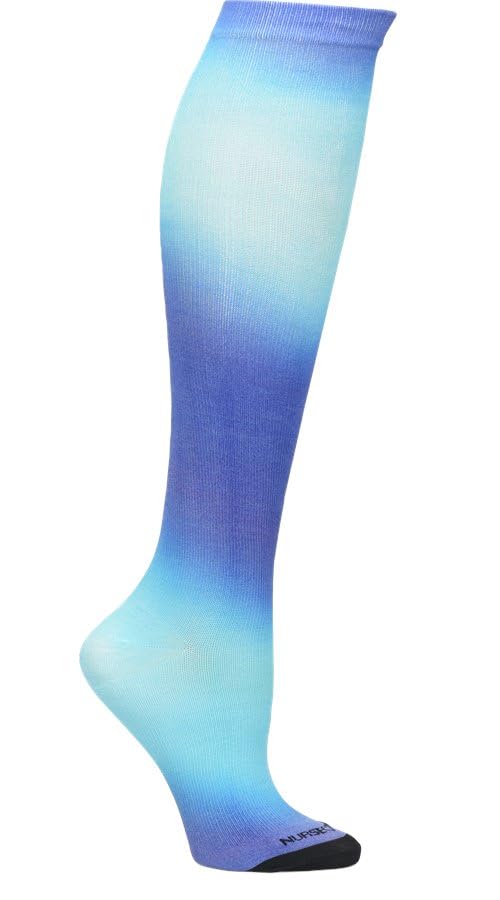 Image of Nurse Mates Women's 360 Socks | 12-14 mmHg Compression | Over The Calf | Comfort Support | 1 Pair