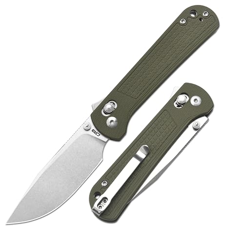 Image of CJRB Bolt Pocket Knife for Men, 3.25'' AR-RPM9 Steel Blade, Recoil Lock V2