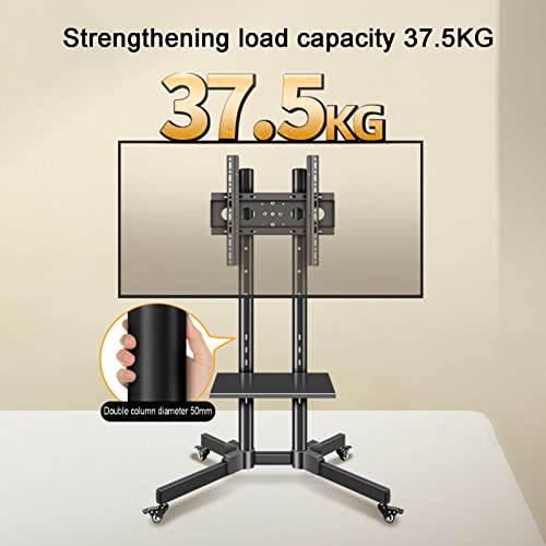 Soporte móvil para TV 32-55 pulgadas ajustable en altura miniatura 6
