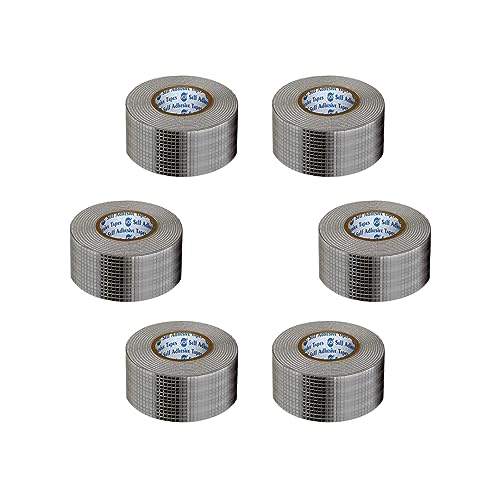 VCR Butyl Tape - 5 Meters in Length 48mm / 02" Width - 1 Roll Per Pack - Butyl Tape for Pipe and Water Leakage, Aluminium Rubberised Tape, Waterproof and Weatherproof Tape, Grey product image 8
