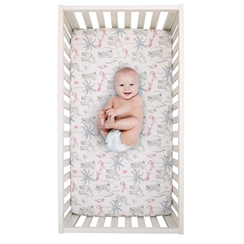 Drap-Housse pour Berceau parfait pour une chambre bébé rose