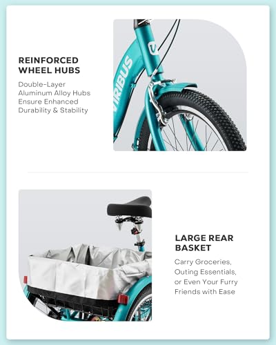 Image of VIRIBUS Folding Tricycle for Adults
