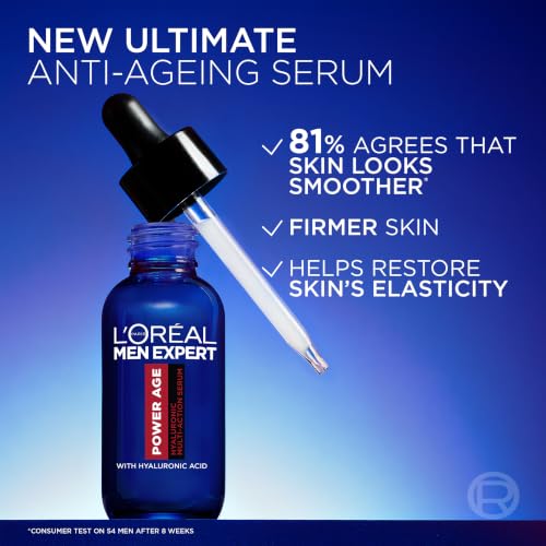 Miniatura 5 de L'Oréal Paris Men Expert Power Age Sérum con ácido hialurónico, 30 ml