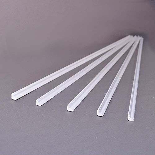 Casa de Muñecas Blanco Cornice 17.3/4 X 3/16 Bovedilla 450mm X 50mm Paquete De 5